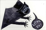 Babadook Let Me In! Magnet